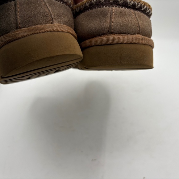 Mens Ugg Australia Tasman II Chestnut Shearling Lined Comfort Slippers Size 9 - Picture 14 of 16